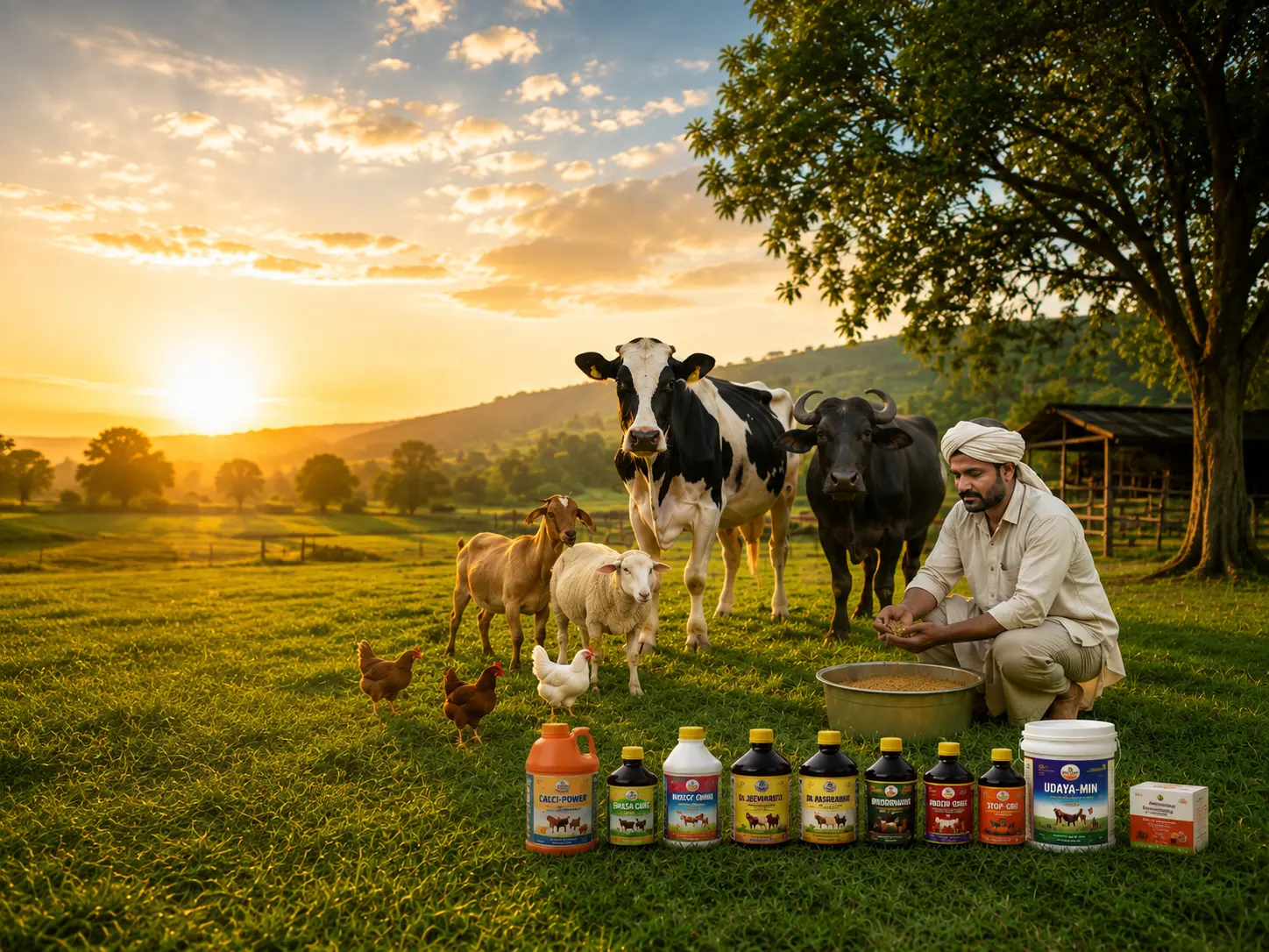 Sample image — Indian farm landscape, final photography to be supplied